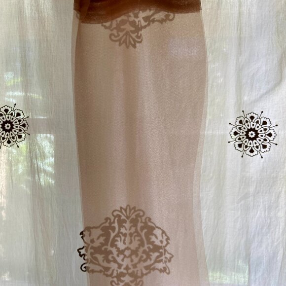 Vintage 50s 60s SHEERLON Seamless Mesh Nylon Stockings 9 1/2? Reinforced Toe New - Picture 3 of 4